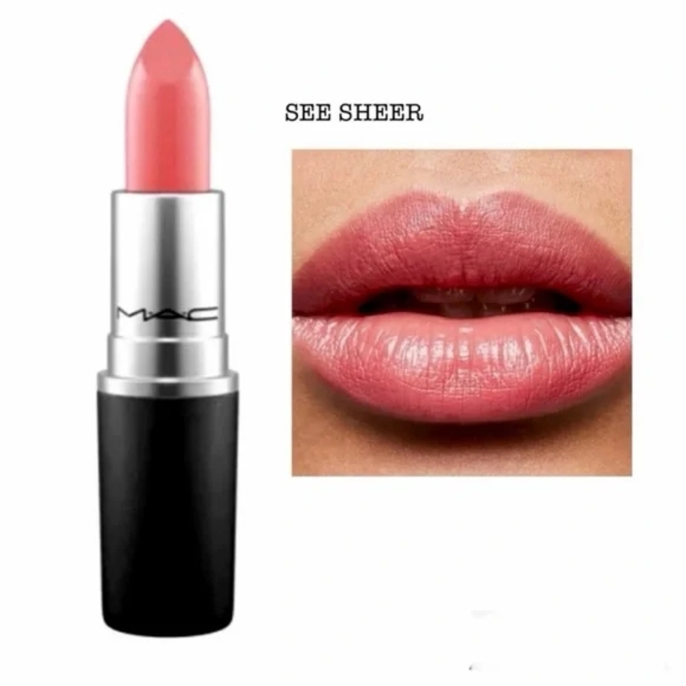 MAC Cosmetics See Sheer Lipstick - Coral Pink